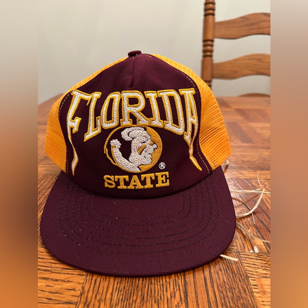 Fsu hat vintage trucker